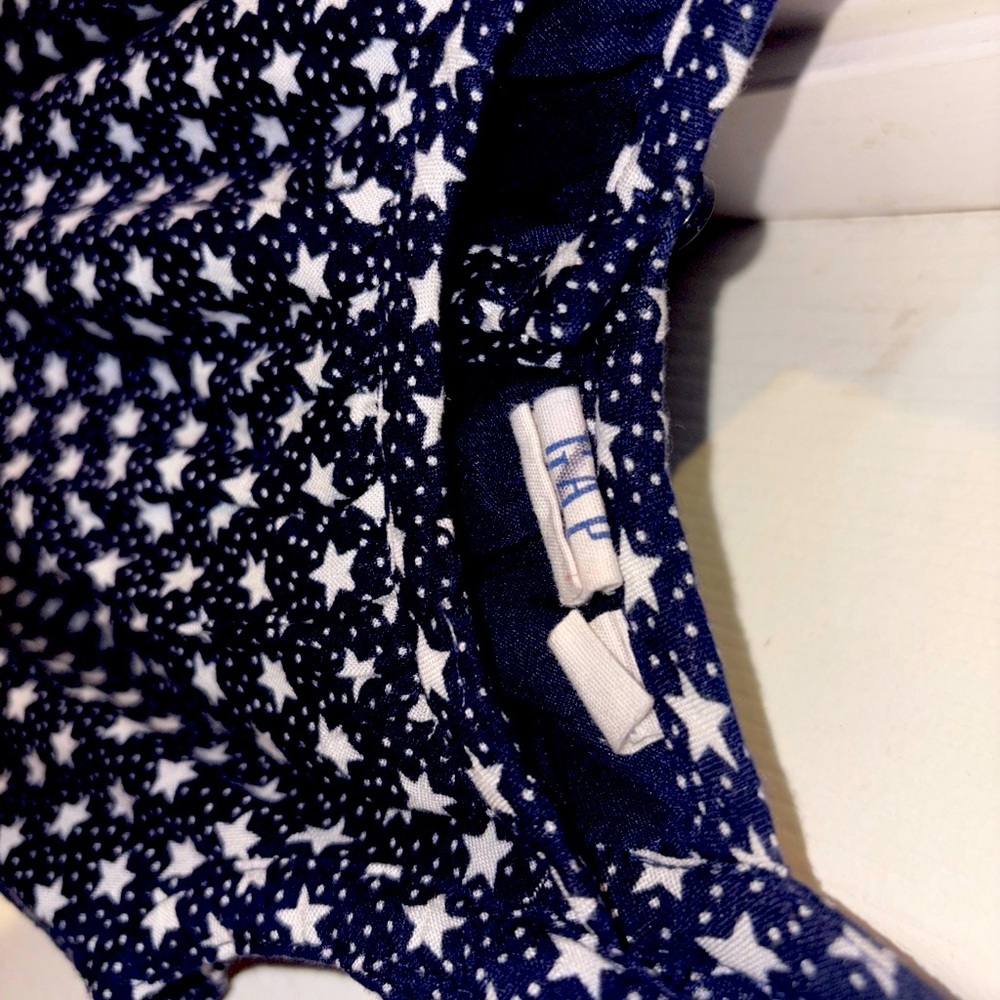 Gap Girls Size 5 Blue And White Romper - Picture 6 of 8